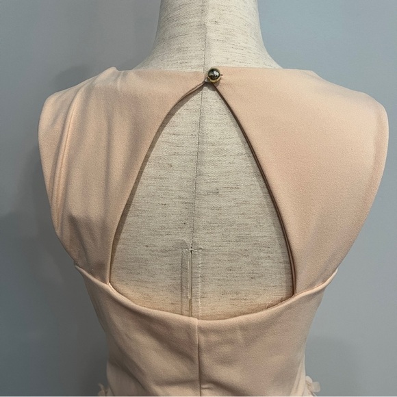 Carla Conti Sleeveless Blush Pink Cocktail Dress Medium - Picture 9 of 10